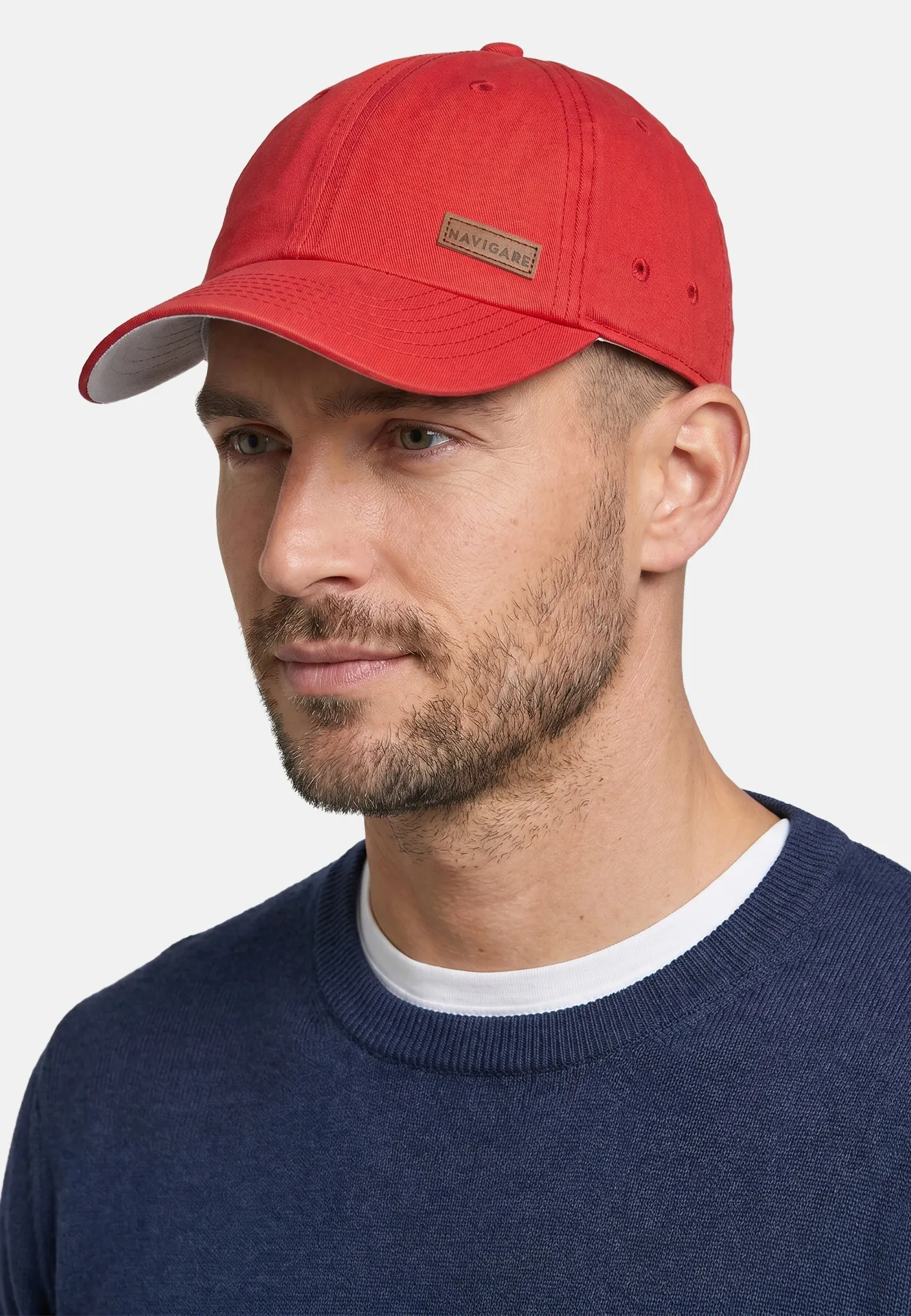 Cappello Unisex in Cotone - Modello Navigare - Taglia 58 - colore Rosso - immagine 5