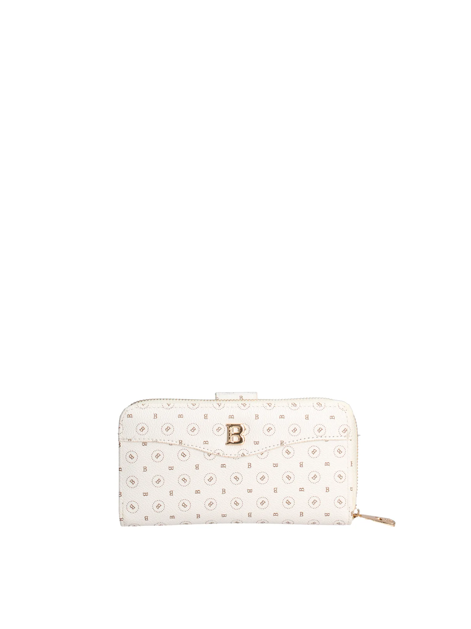 Portafoglio donna Seraphina Ultra - 100% poliuretano Briciole - colore Bianco