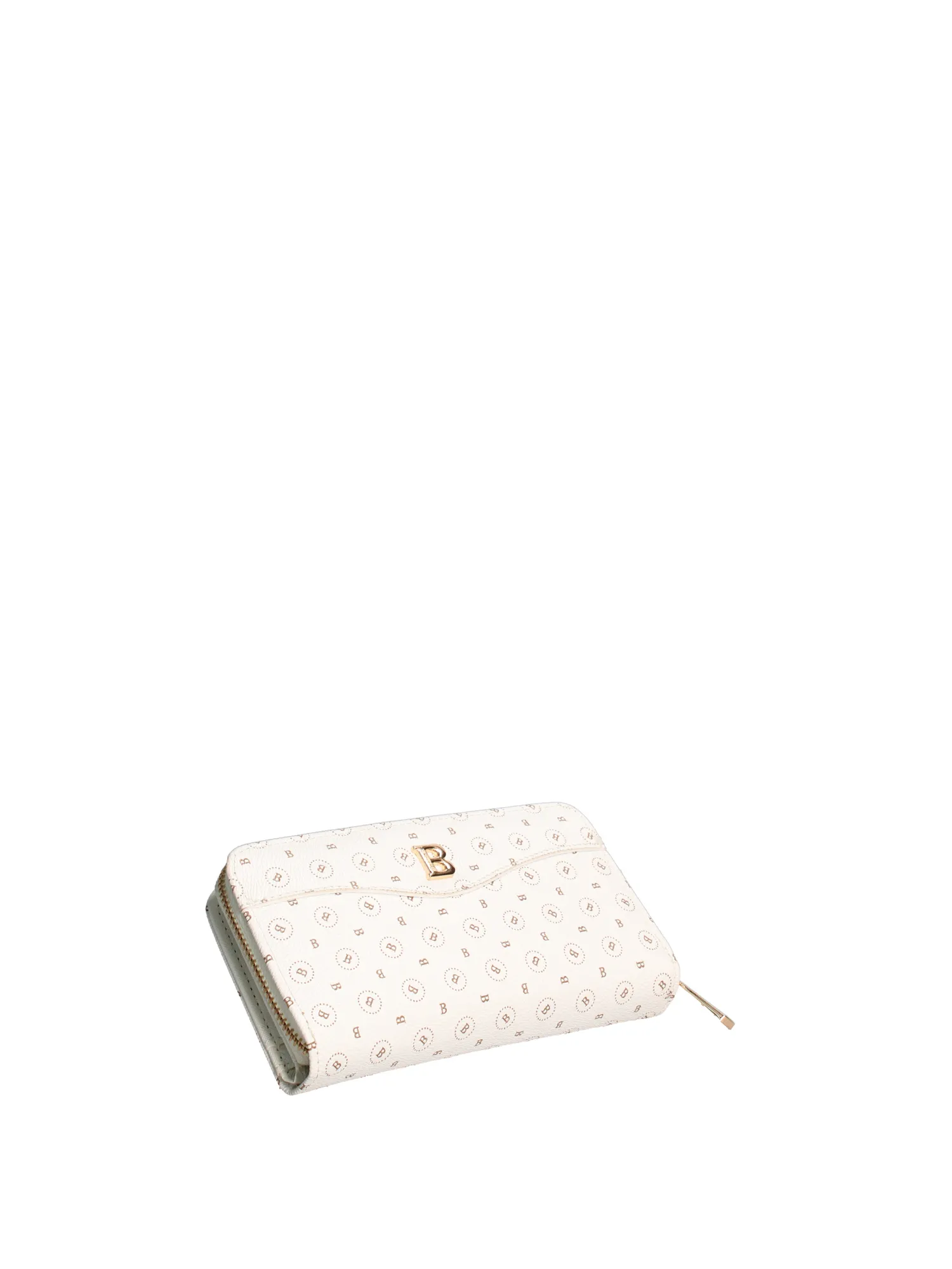 Portafoglio donna Seraphina Ultra - 100% poliuretano Briciole - colore Bianco - immagine 3