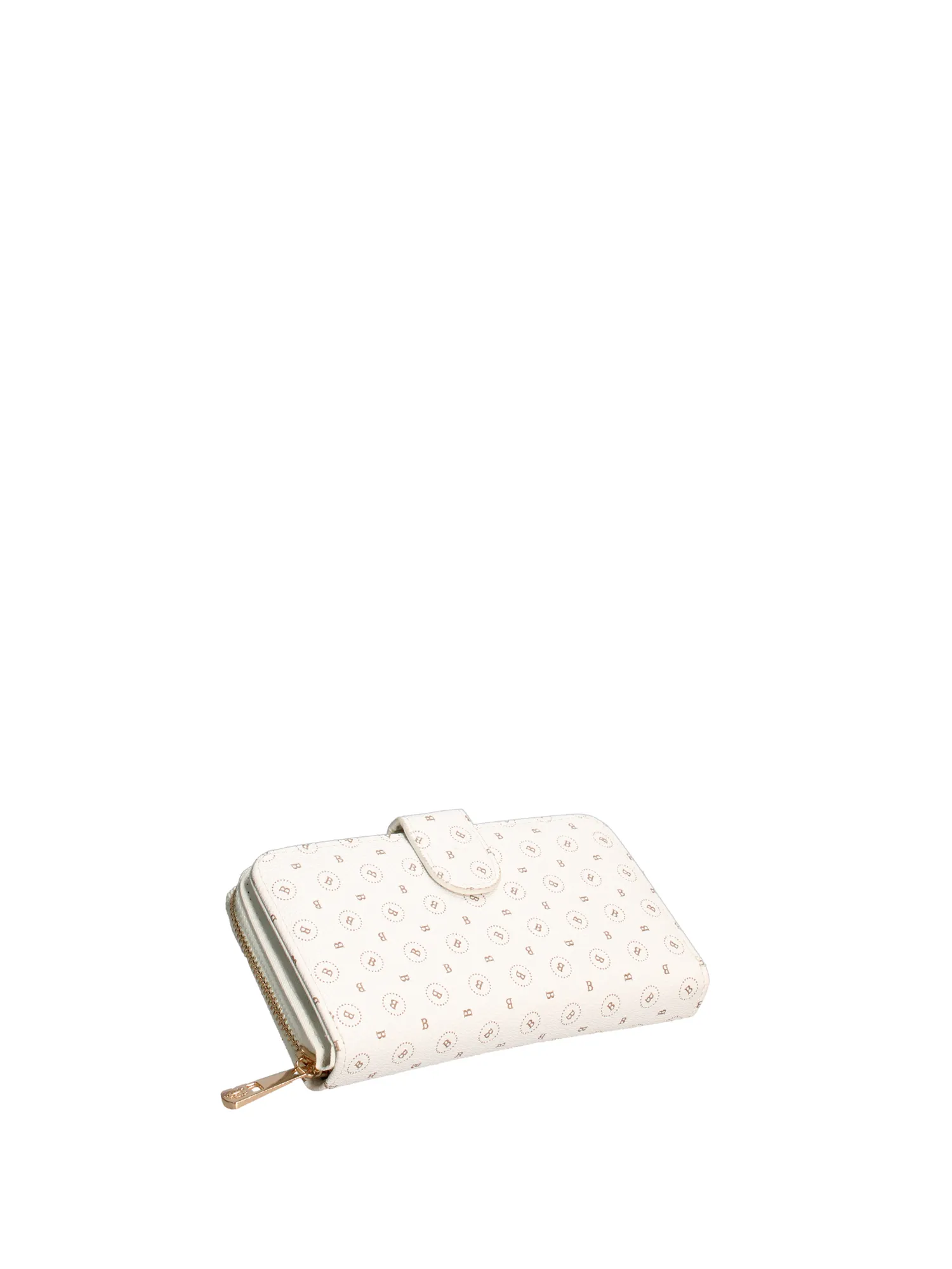 Portafoglio donna Seraphina Ultra - 100% poliuretano Briciole - colore Bianco - immagine 4