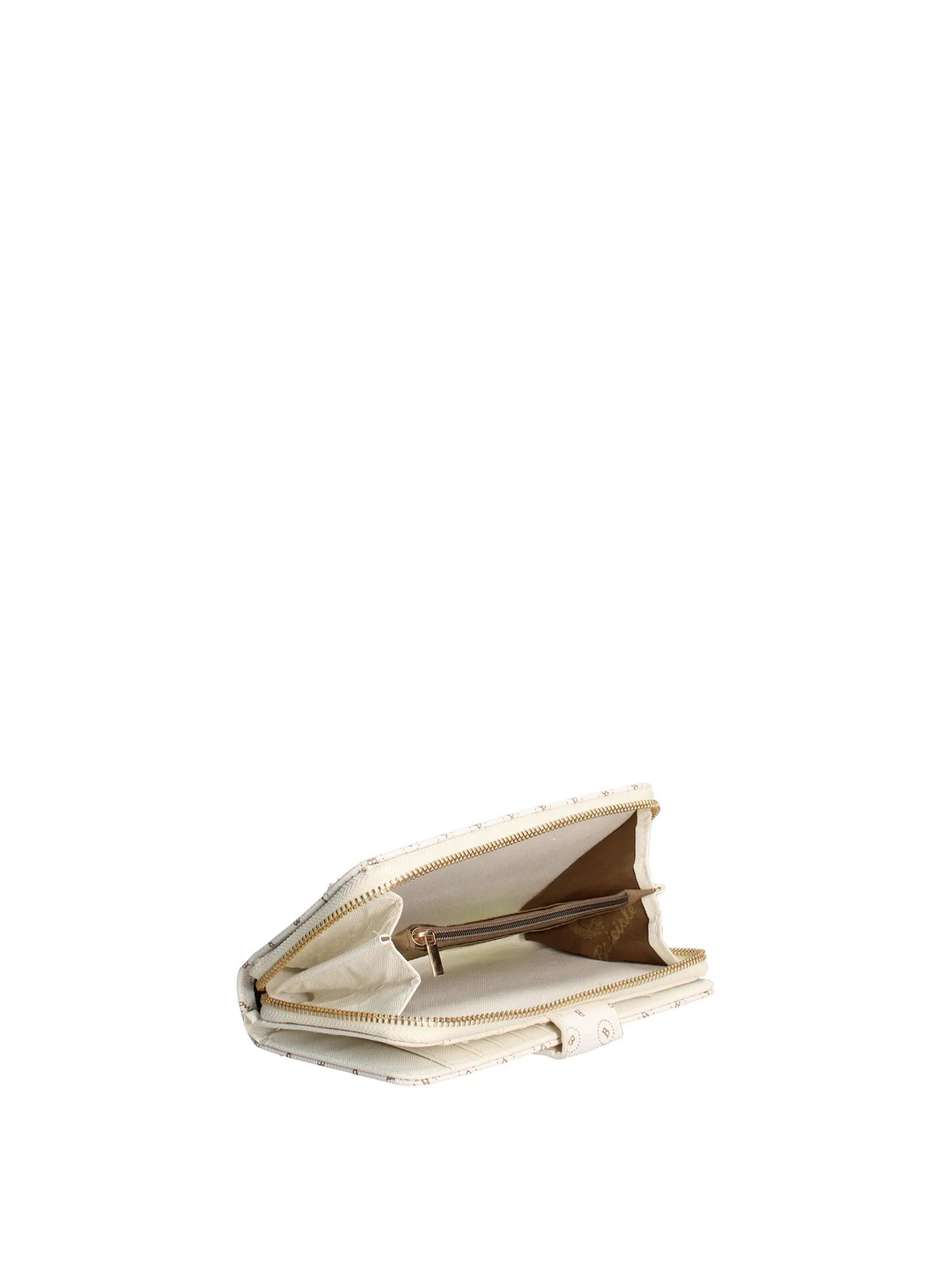 Portafoglio donna Seraphina Ultra - 100% poliuretano Briciole - colore Bianco - immagine 6
