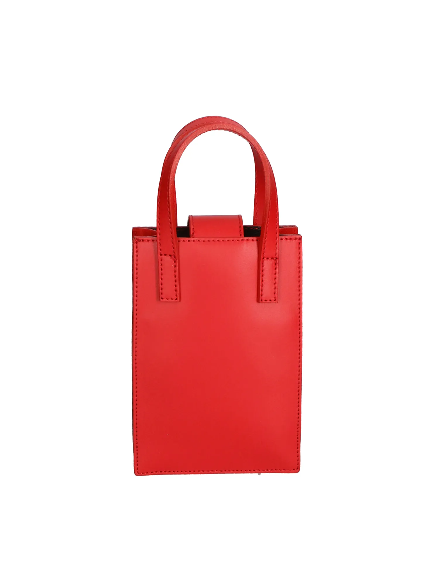 Women's Handbag - Giusi Model - Genuine Leather Gave Lux - colore Rosso - immagine 4