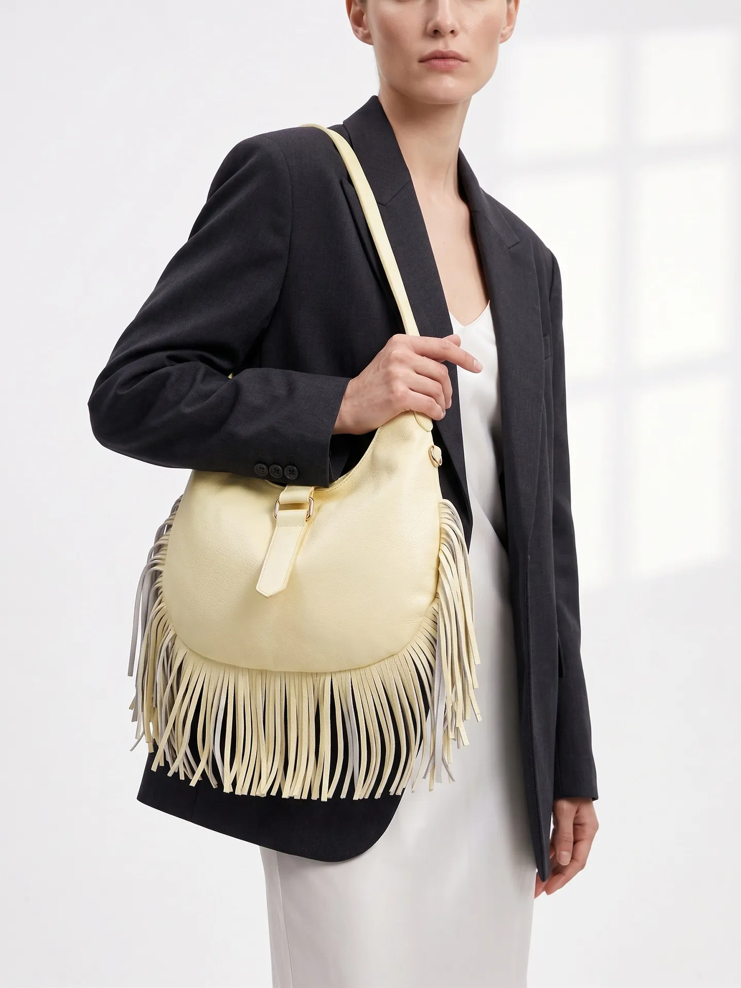 Borsa a mano da donna - Modello Marcella - 100% pelle