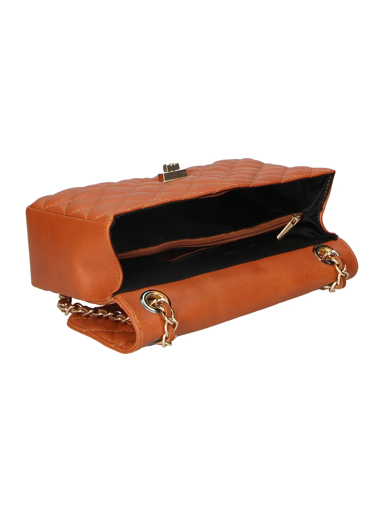 Borsa a spalla da donna - Modello Clizia - 18x8x28 cm - Vera pelle